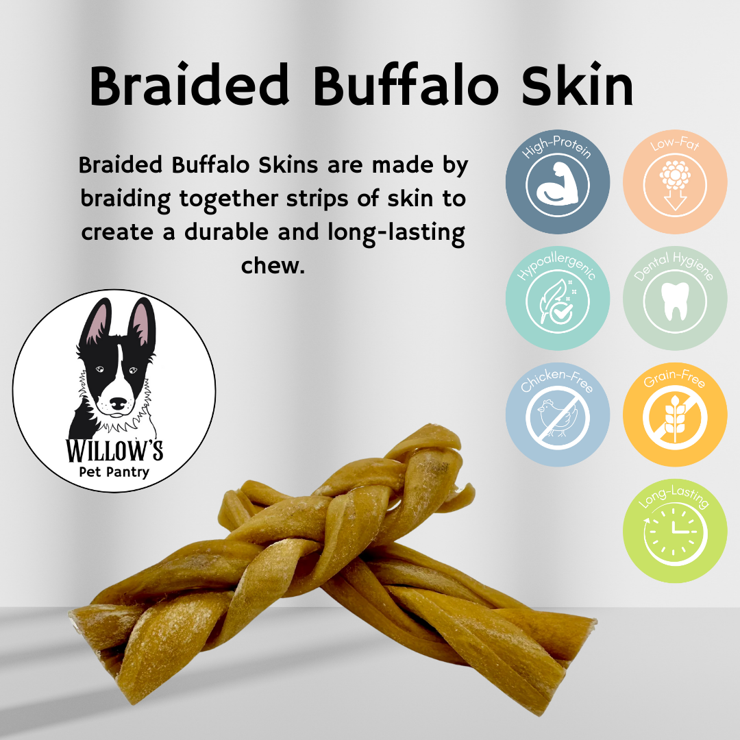 Braided Buffalo Skin