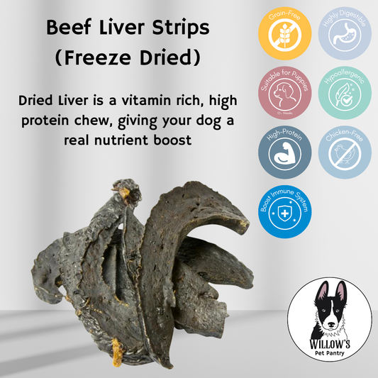Beef Liver Strips (Freeze Dried)