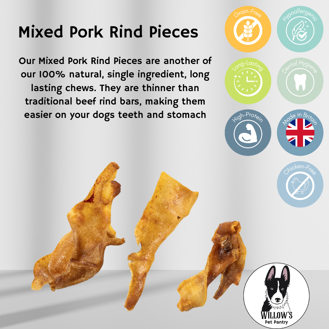 Mixed Pork Rind Pieces