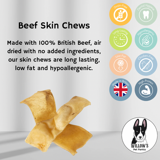 Beef Skin Chews